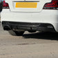 MP Style Carbon Fibre Rear Diffuser Twin Exhaust for BMW E82 E88 1 Series 04-13-Carbon Factory