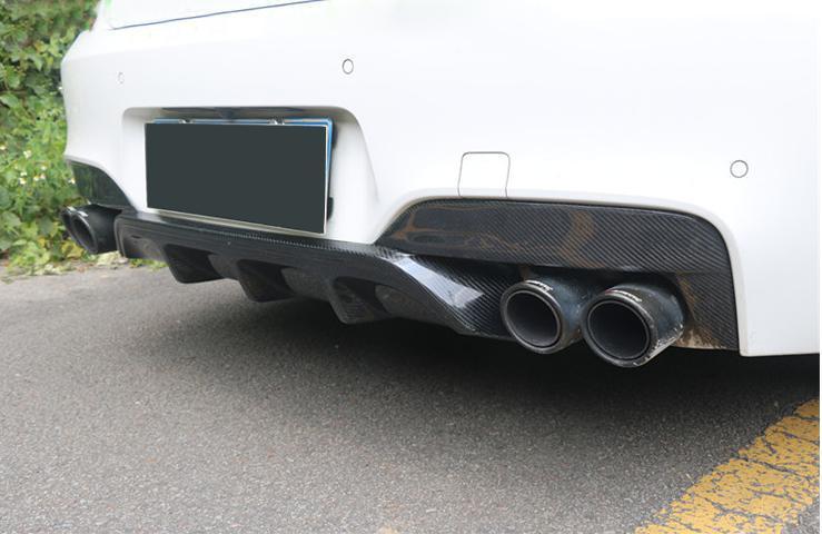 MP Style Carbon Fibre Rear Diffuser for BMW F06 F12 F13 6 Series 12-16-Carbon Factory