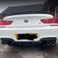 MP Style Carbon Fibre Rear Diffuser for BMW F06 F12 F13 M6 11-18-Carbon Factory