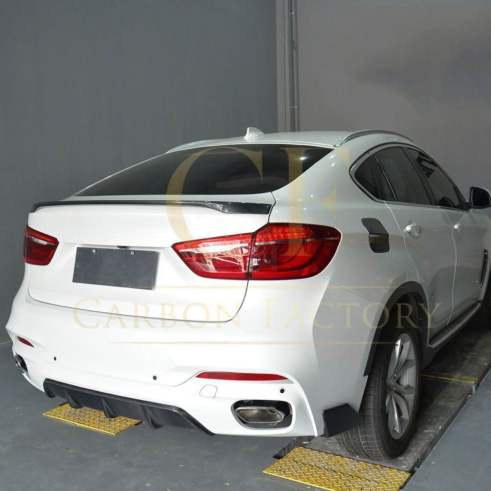 MP Style Carbon Fibre Rear Diffuser for BMW F16 X6 14-18 - Carbon Factory