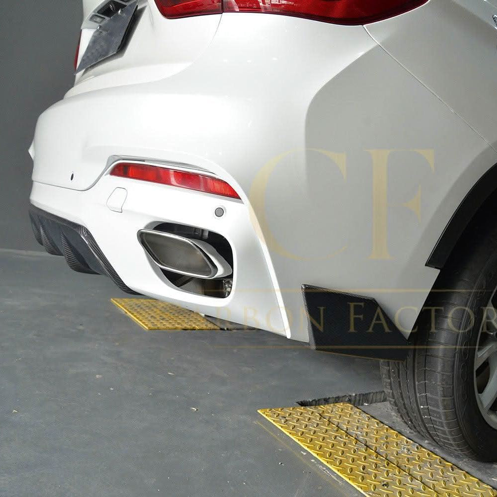 MP Style Carbon Fibre Rear Diffuser for BMW F16 X6 14-18 - Carbon Factory