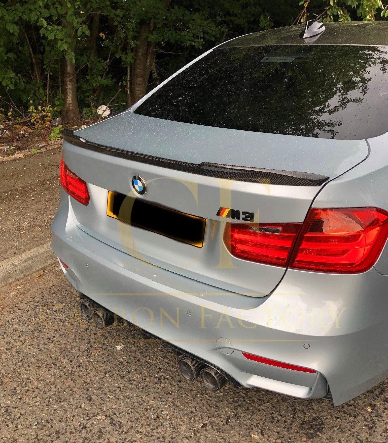 MP Style Carbon Fibre Rear Diffuser for BMW F80 M3 F82 F83 M4 14-20-Carbon Factory