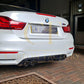 MP Style Carbon Fibre Rear Diffuser for BMW F80 M3 F82 F83 M4 14-20-Carbon Factory
