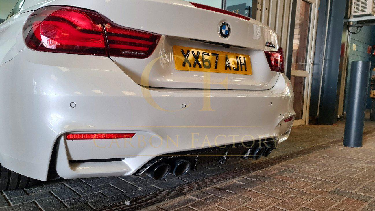 MP Style Carbon Fibre Rear Diffuser for BMW F80 M3 F82 F83 M4 14-20-Carbon Factory