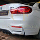 MP Style Carbon Fibre Rear Diffuser for BMW F80 M3 F82 F83 M4 14-20-Carbon Factory