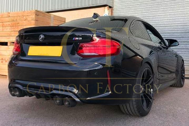 MP Style Carbon Fibre Rear Diffuser for BMW F87 M2 16-21-Carbon Factory