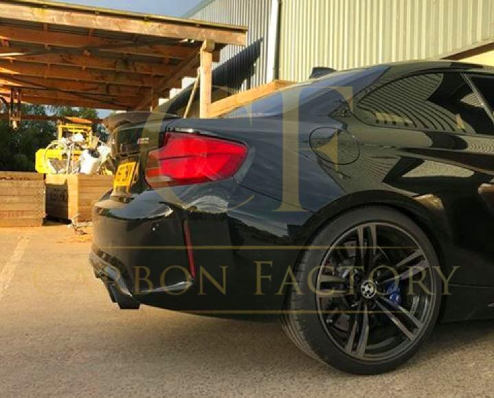 MP Style Carbon Fibre Rear Diffuser for BMW F87 M2 16-21-Carbon Factory
