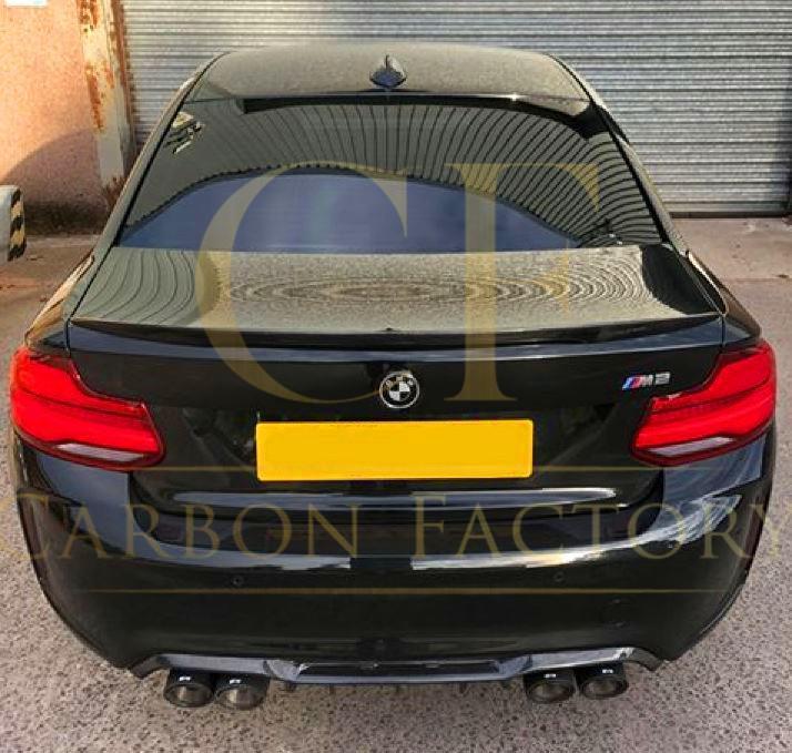 MP Style Carbon Fibre Rear Diffuser for BMW F87 M2 16-21-Carbon Factory