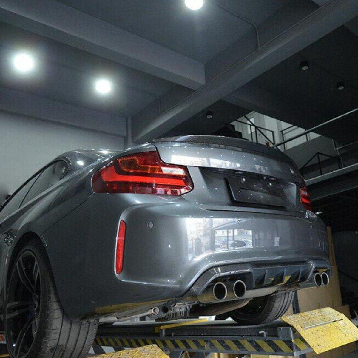 MP Style Carbon Fibre Rear Diffuser for BMW F87 M2 16-21-Carbon Factory