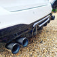 MP Style Carbon Fibre Rear Diffuser for BMW F90 M5 17-24-Carbon Factory