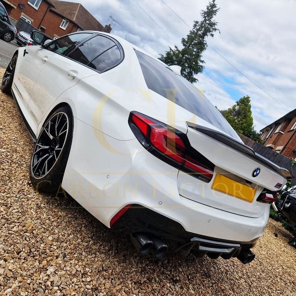 MP Style Carbon Fibre Rear Diffuser for BMW F90 M5 17-24 - Carbon Factory