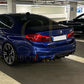 MP Style Carbon Fibre Rear Diffuser for BMW F90 M5 17-24-Carbon Factory