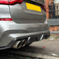 MP Style Carbon Fibre Rear Diffuser for BMW F97 X3M 18-21-Carbon Factory