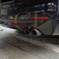 MP Style Carbon Fibre Rear Diffuser for BMW G30 G31 5 Series M Sport 17-23-Carbon Factory