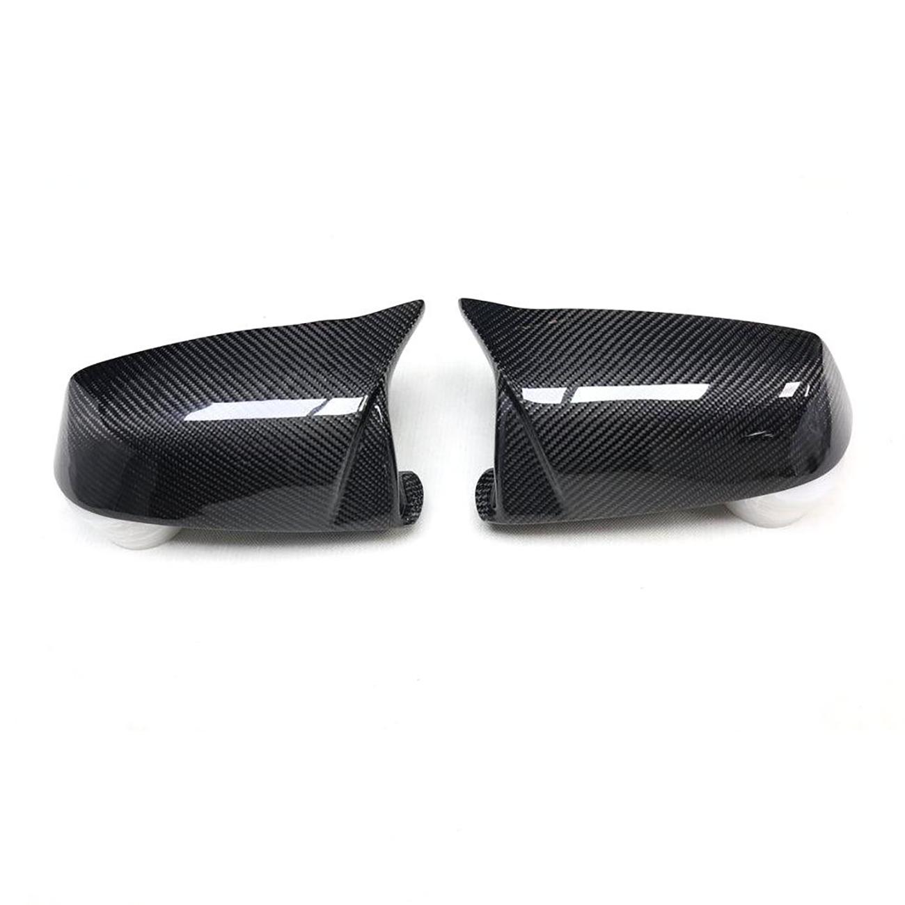 MP Style Carbon Fibre Replacement Mirror Covers for BMW F06 F12 F13 6 Series Pre-LCI F01 F02-Carbon Factory