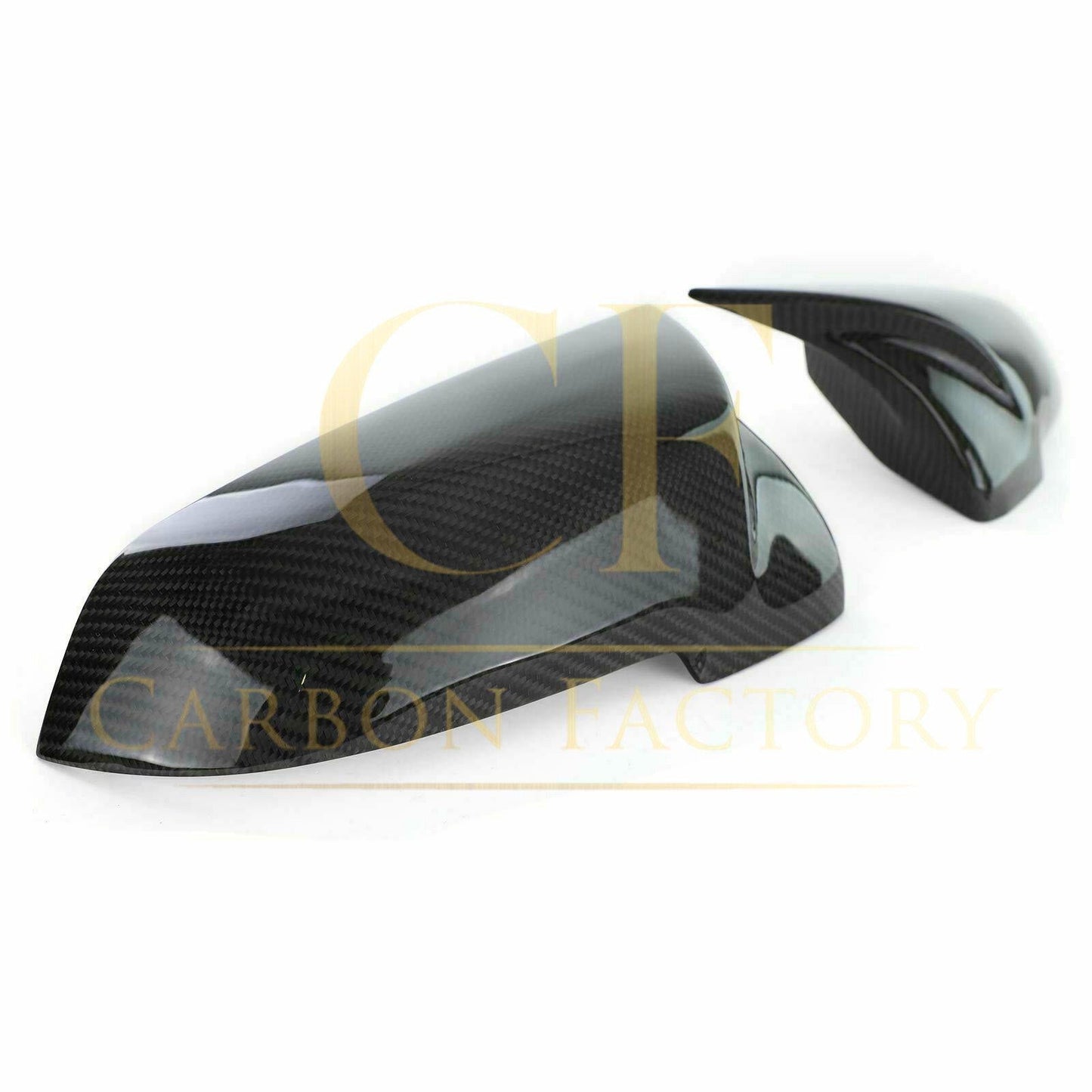MP Style Carbon Fibre Replacement Mirror Covers for BMW F10 5 Series LCI F06 F12 F13 6 Series F01 7 Series-Carbon Factory