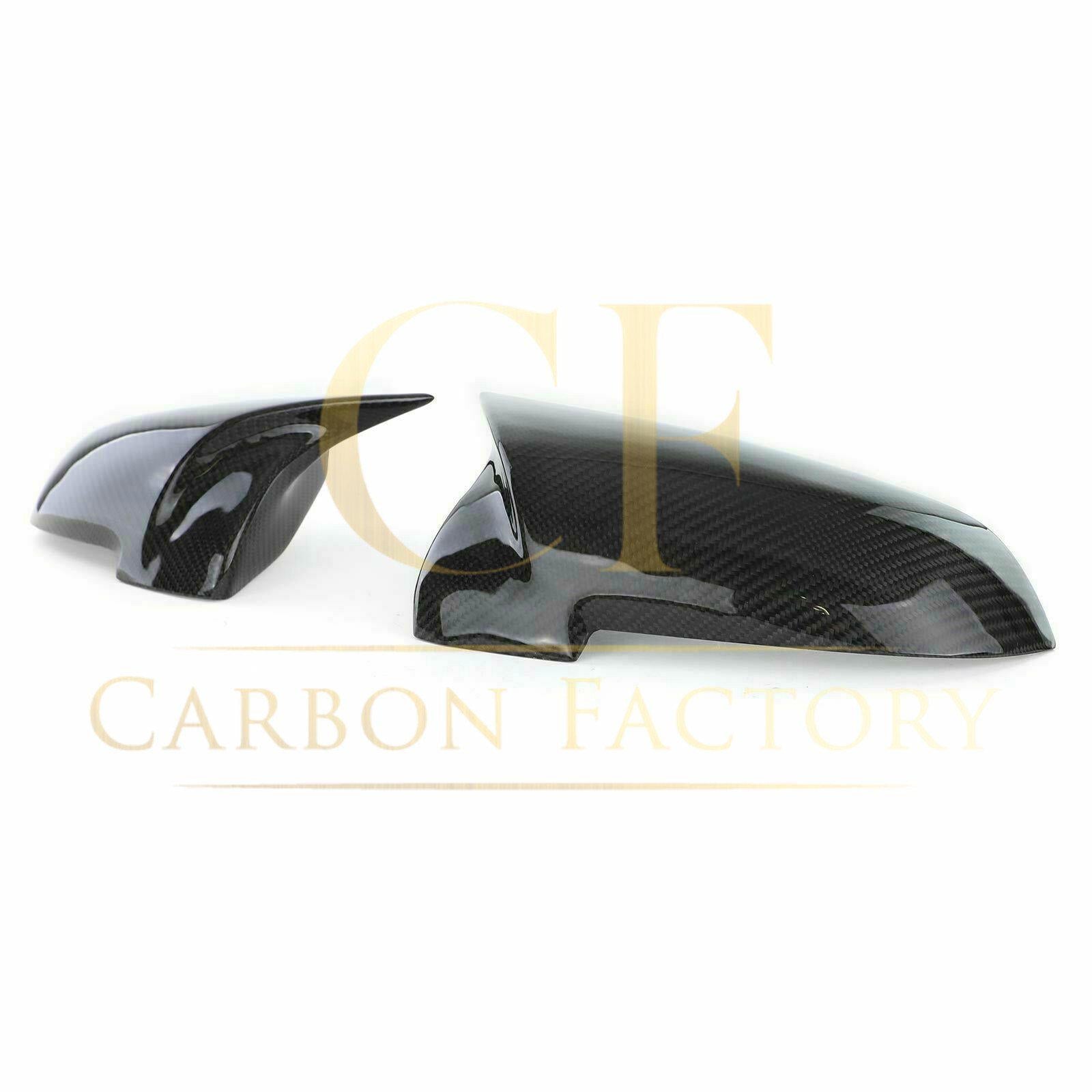 MP Style Carbon Fibre Replacement Mirror Covers for BMW F10 5 Series LCI F06 F12 F13 6 Series F01 7 Series-Carbon Factory