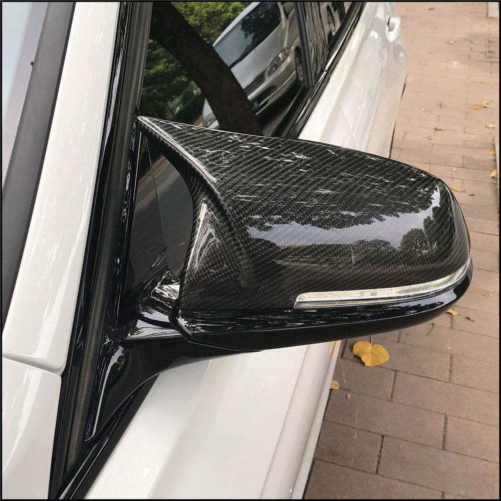 MP Style Carbon Fibre Replacement Mirror Covers for BMW F10 5 Series LCI F06 F12 F13 6 Series F01 7 Series-Carbon Factory
