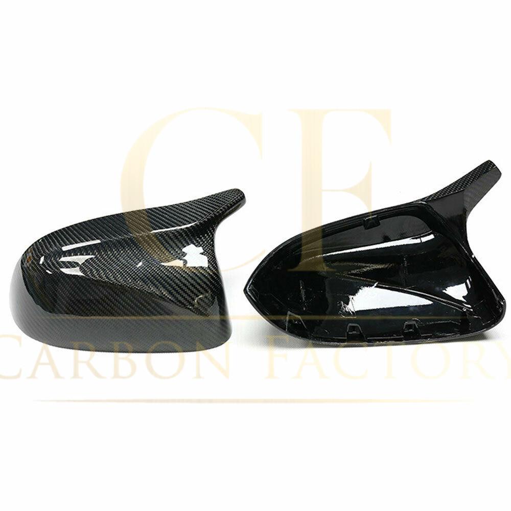 MP Style Carbon Fibre Replacement Mirror Covers for BMW F10 5 Series Pre-LCI-Carbon Factory