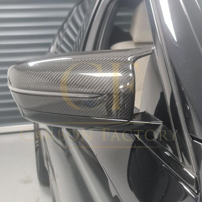 MP Style Carbon Fibre Replacement Mirror Covers for BMW G14 G15 G16 8 Series 17-Present-Carbon Factory