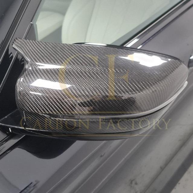 MP Style Carbon Fibre Replacement Mirror Covers for BMW G14 G15 G16 8 Series 17-Present-Carbon Factory