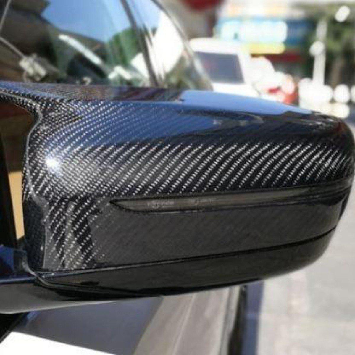 MP Style Carbon Fibre Replacement Mirror Covers for BMW G14 G15 G16 8 Series 17-Present-Carbon Factory
