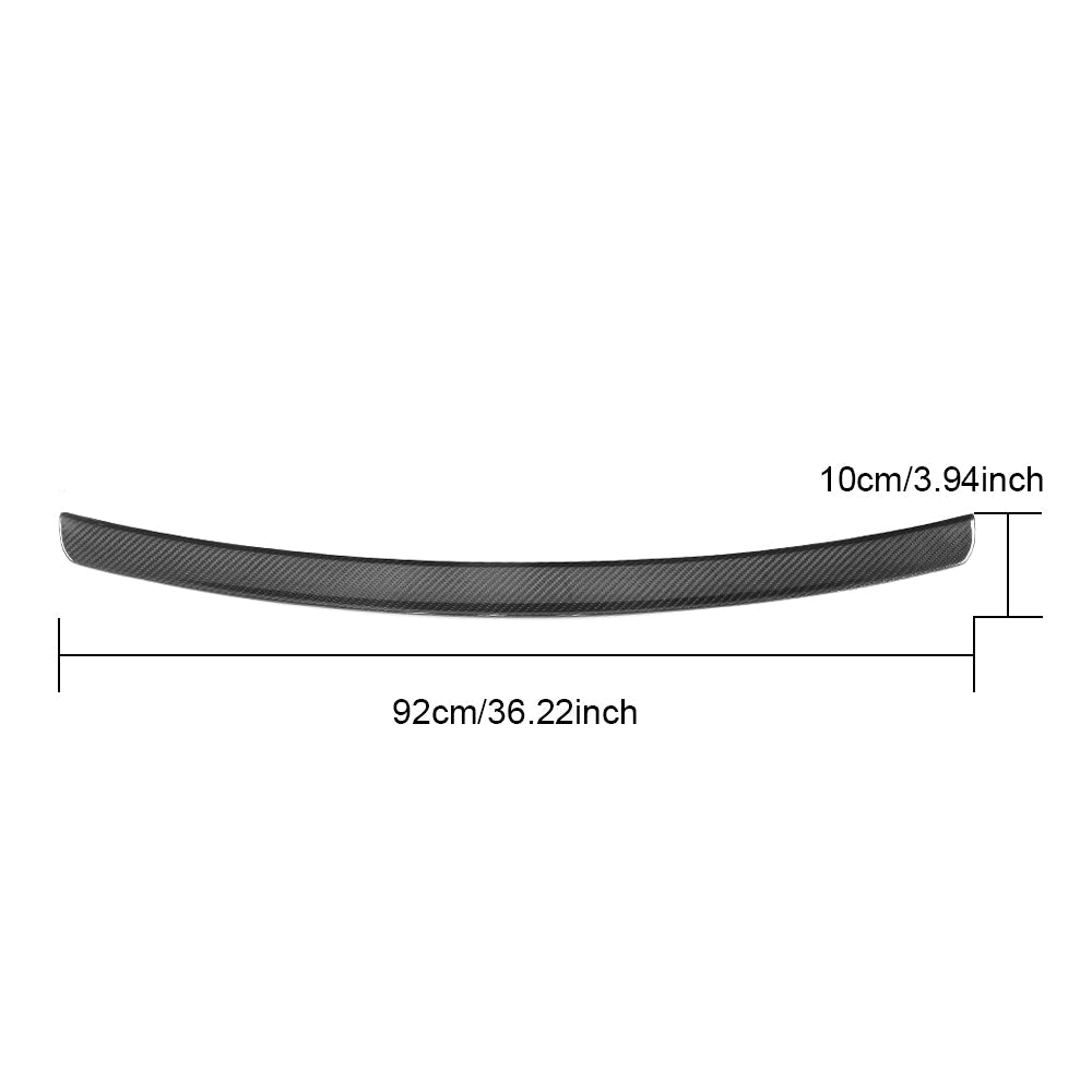 MP Style Carbon Fibre Roof Spoiler for BMW F15 X5 F85 X5M 14-18-Carbon Factory