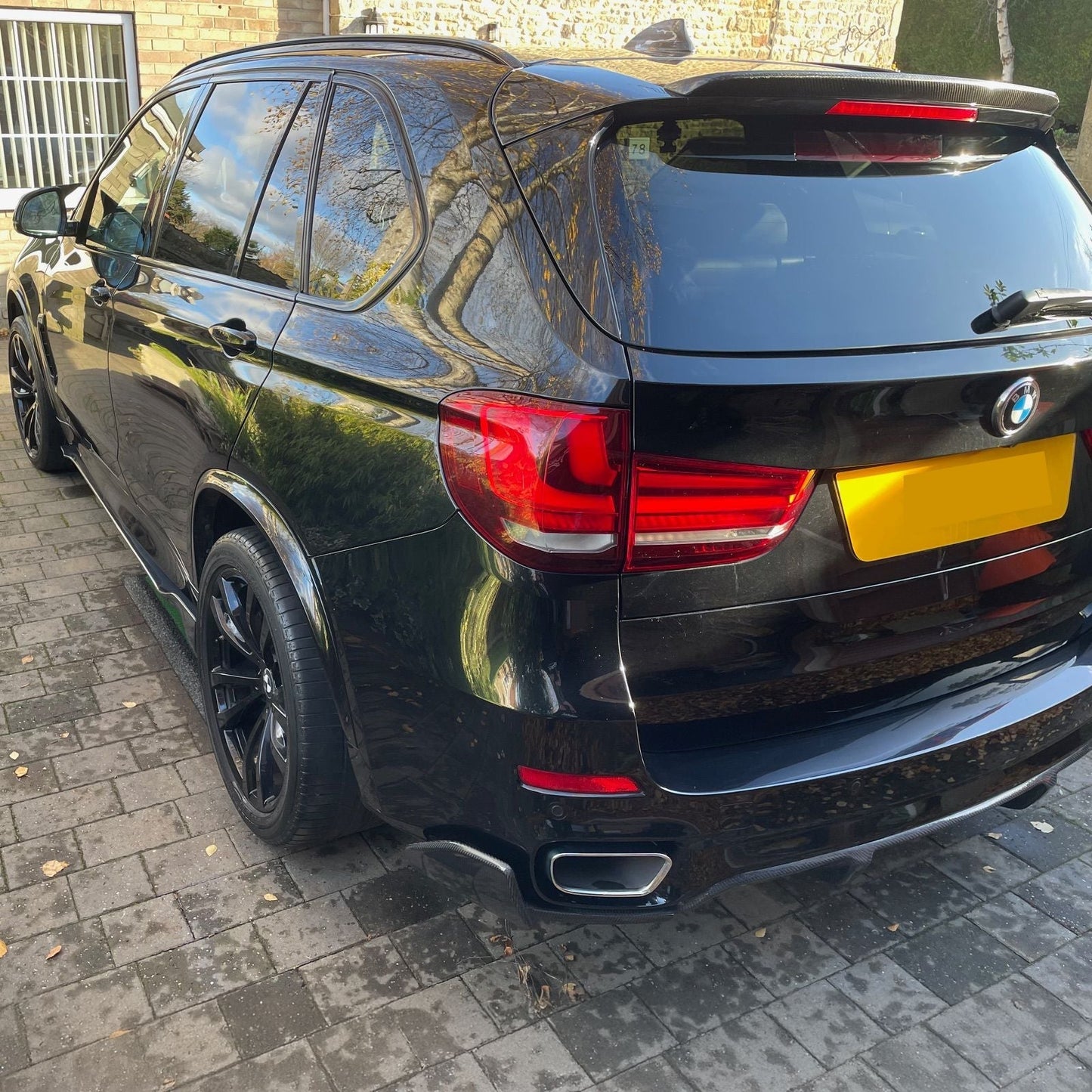 MP Style Carbon Fibre Roof Spoiler for BMW F15 X5 F85 X5M 14-18-Carbon Factory
