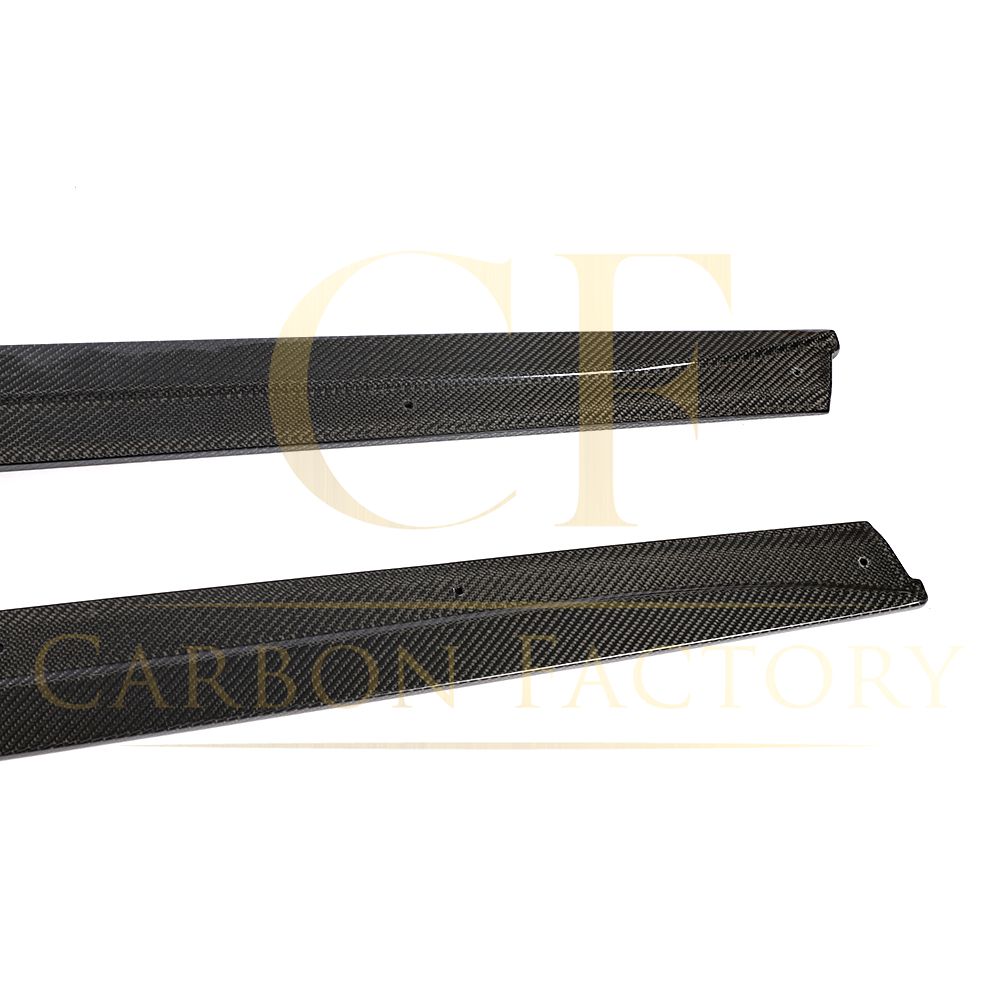MP Style Carbon Fibre Side Skirt Extension for BMW F80 M3 14-20-Carbon Factory