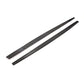 MP Style Carbon Fibre Side Skirt Extension for BMW F80 M3 14-20-Carbon Factory