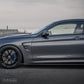 MP Style Carbon Fibre Side Skirt Extension for BMW F80 M3 14-20-Carbon Factory