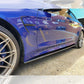 MP Style Carbon Fibre Side Skirt Extension for BMW F82 F83 M4 14-20-Carbon Factory