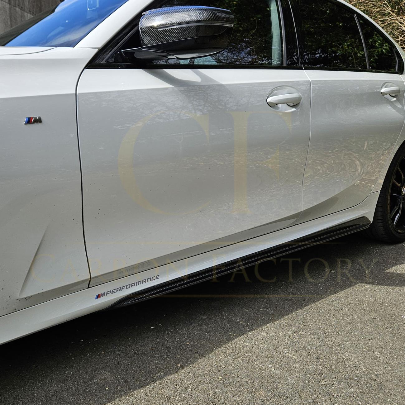 MP Style Carbon Fibre Side Skirt for BMW 3 Series G20 19-Present-Carbon Factory