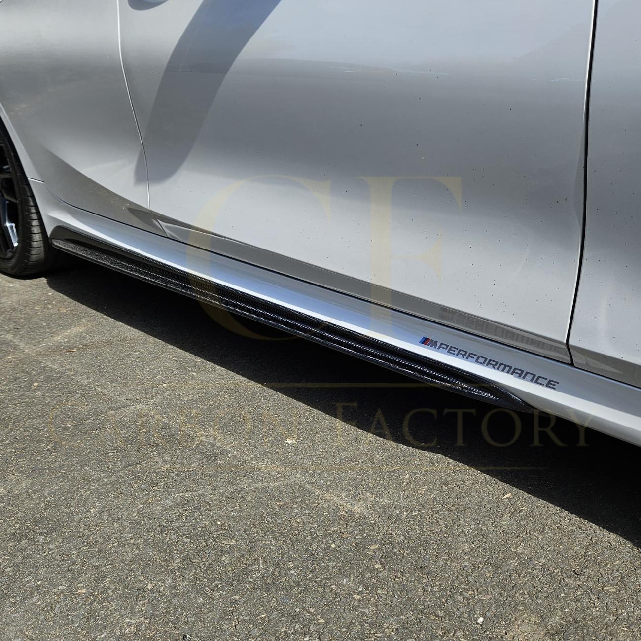MP Style Carbon Fibre Side Skirt for BMW 3 Series G20 19-Present-Carbon Factory
