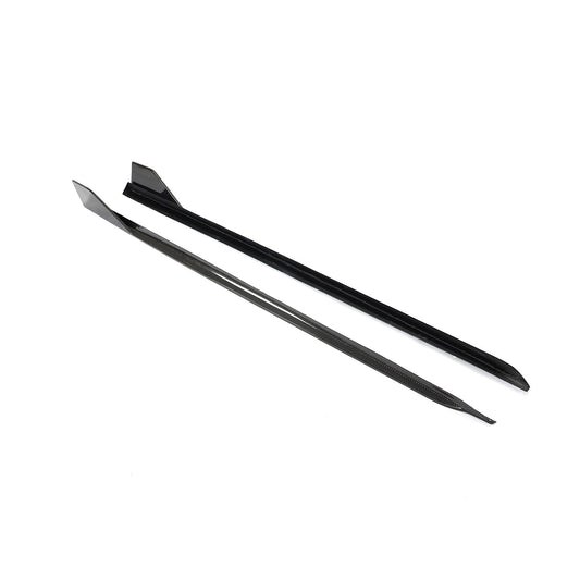 MP Style Carbon Fibre Side Skirt for BMW F40 1 Series 19-24-Carbon Factory