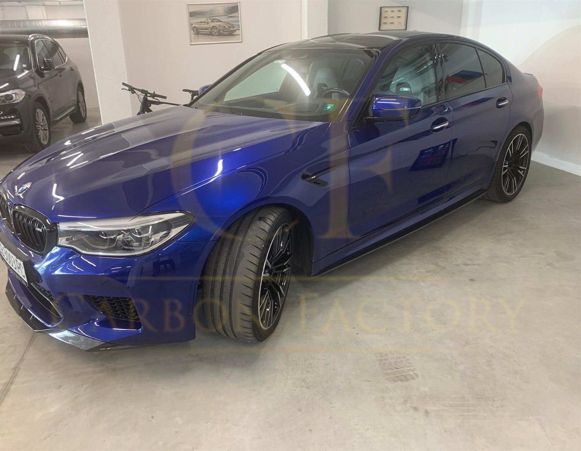 MP Style Carbon Fibre Side Skirt for BMW G30 5 Series F90 M5 17-23-Carbon Factory