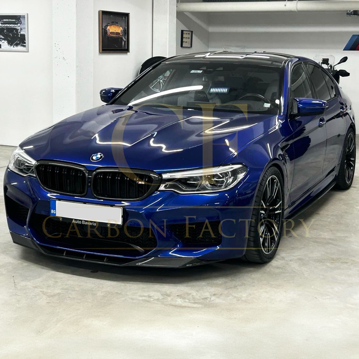 MP Style Carbon Fibre Side Skirt for BMW G30 5 Series F90 M5 17-23-Carbon Factory