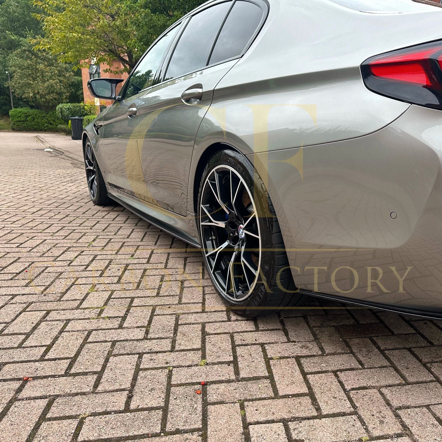 MP Style Carbon Fibre Side Skirt for BMW G30 5 Series F90 M5 17-23-Carbon Factory