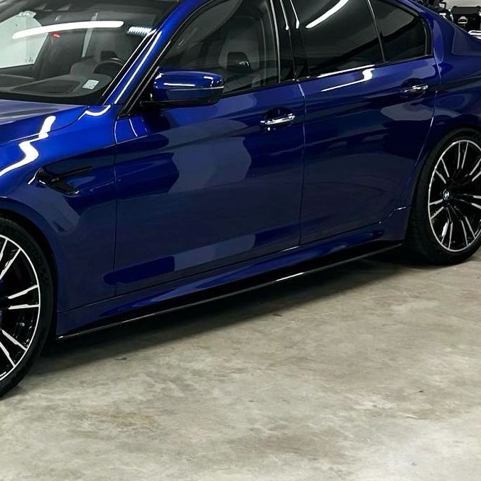 MP Style Carbon Fibre Side Skirt for BMW G30 5 Series F90 M5 17-23-Carbon Factory