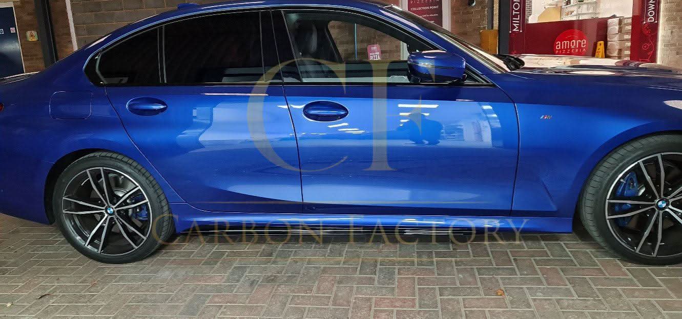 MP Style Carbon Fibre Side Skirts for BMW 3 Series G20 G21 19-Present - Carbon Factory