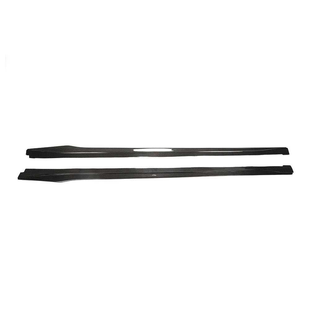 MP Style Carbon Fibre Side Skirts for BMW F32 F33 F36 4 Series 14-20-Carbon Factory