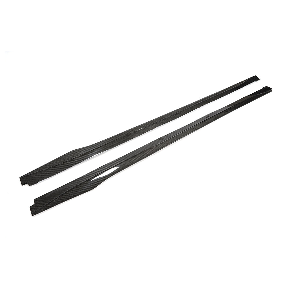 MP Style Carbon Fibre Side Skirts for BMW F32 F33 F36 4 Series 14-20-Carbon Factory