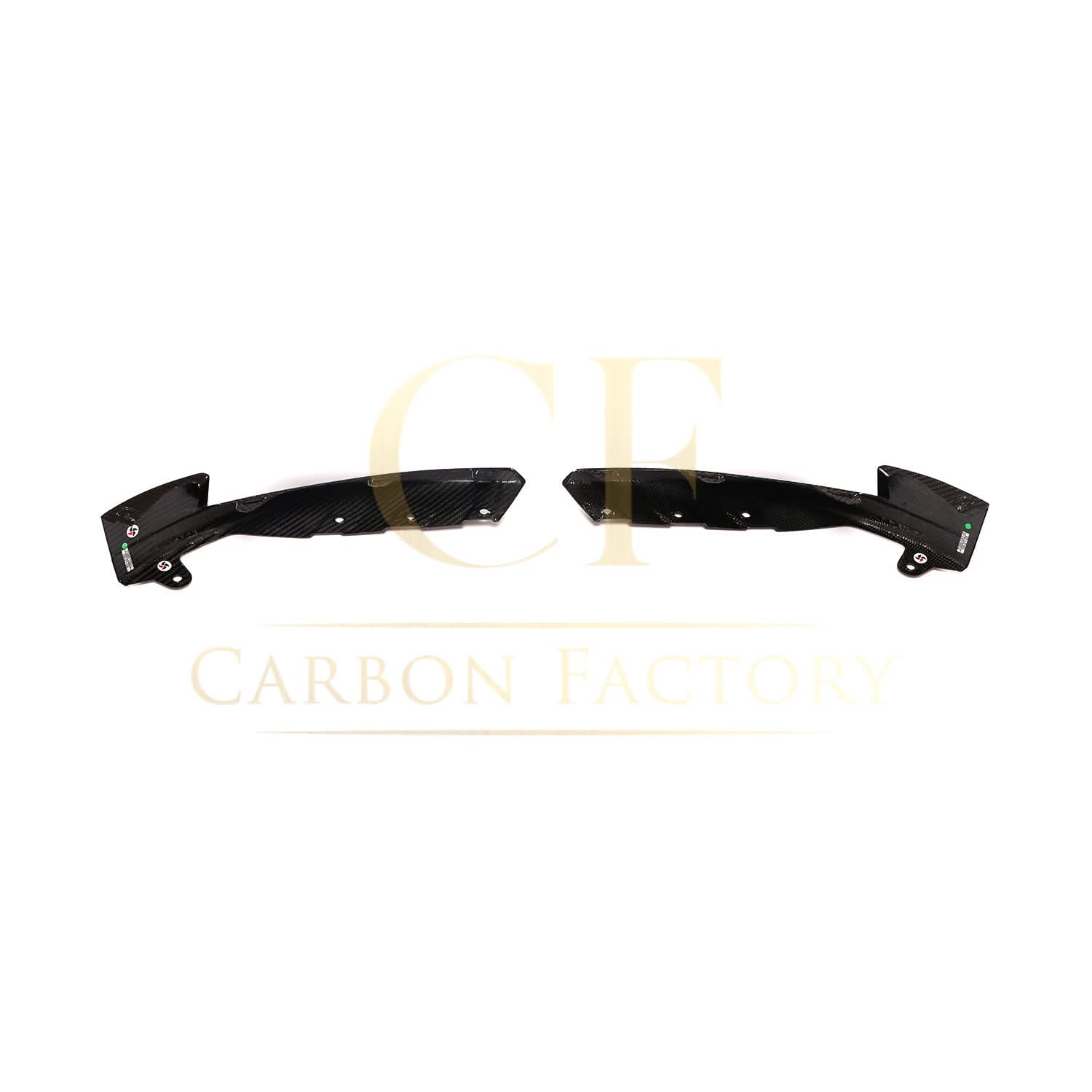 MP Style Dry Carbon Fibre Front Bumper Side Splitter for BMW G80 M3 21-Present - Carbon Factory