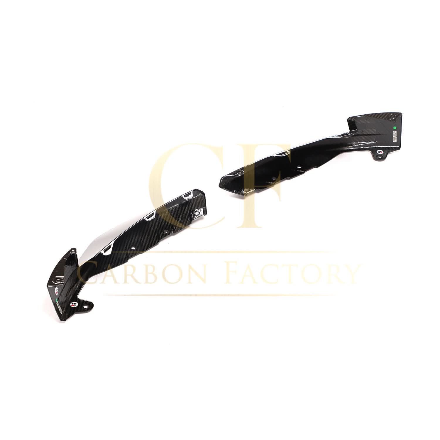 MP Style Dry Carbon Fibre Front Bumper Side Splitter for BMW G80 M3 21-Present - Carbon Factory