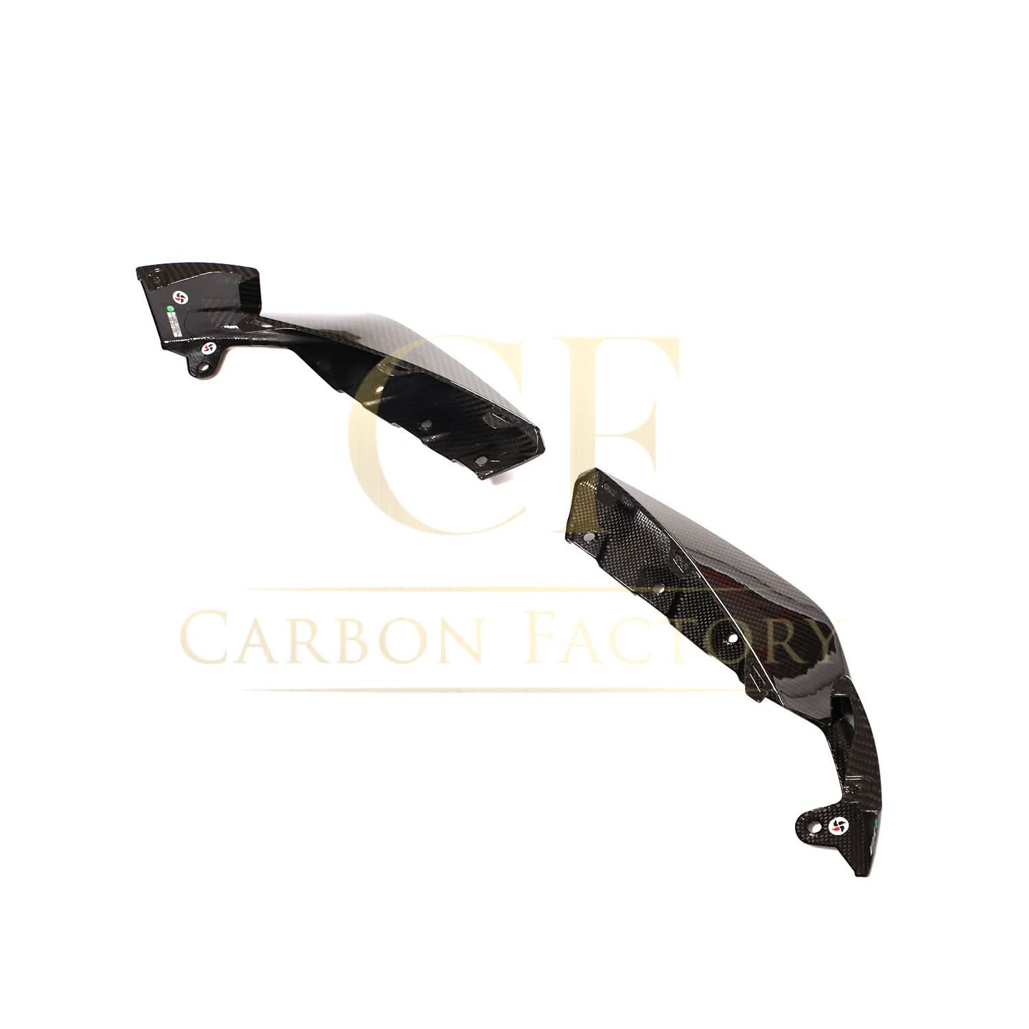 MP Style Dry Carbon Fibre Front Bumper Side Splitter for BMW G80 M3 21-Present - Carbon Factory