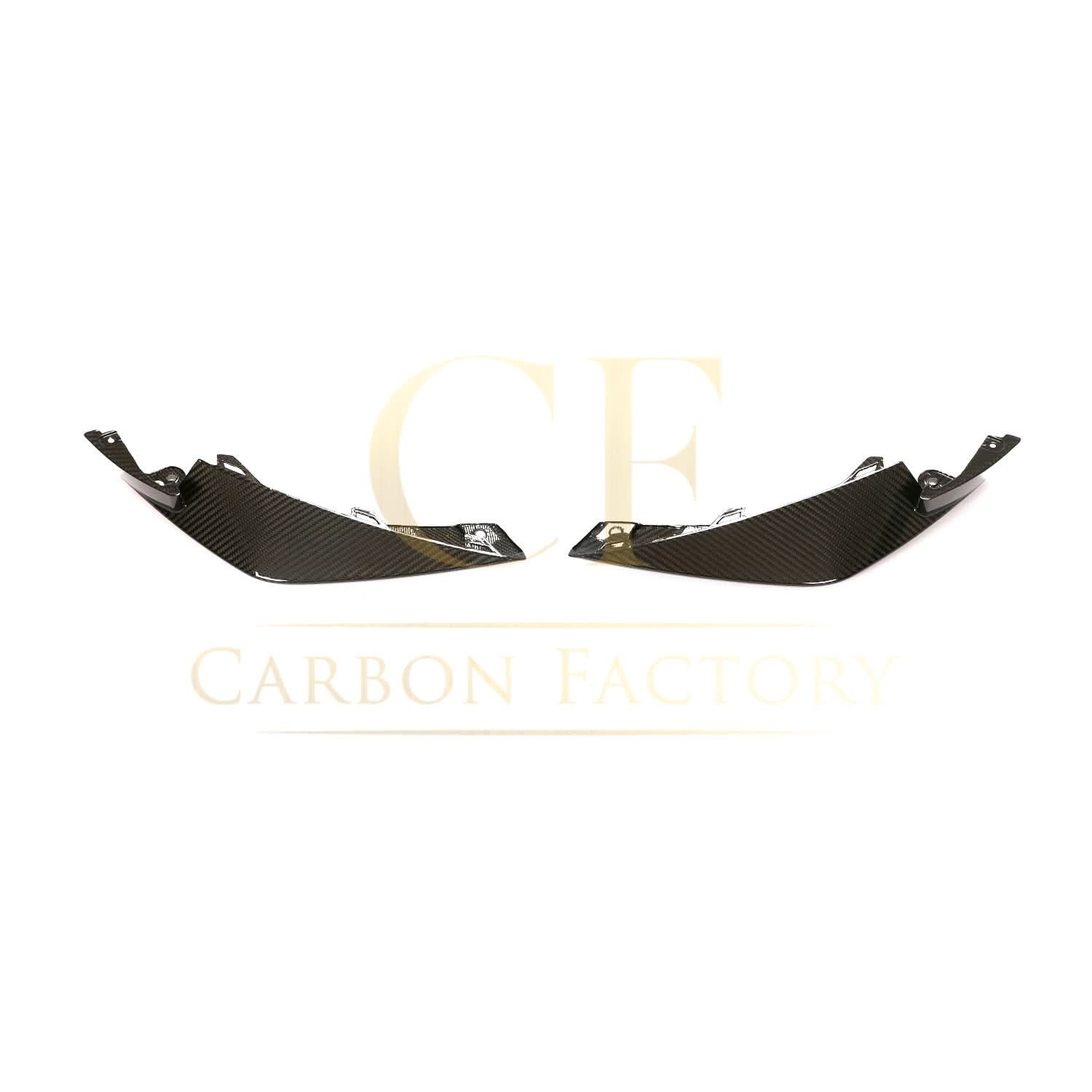 MP Style Dry Carbon Fibre Front Bumper Side Splitter for BMW G80 M3 21-Present - Carbon Factory