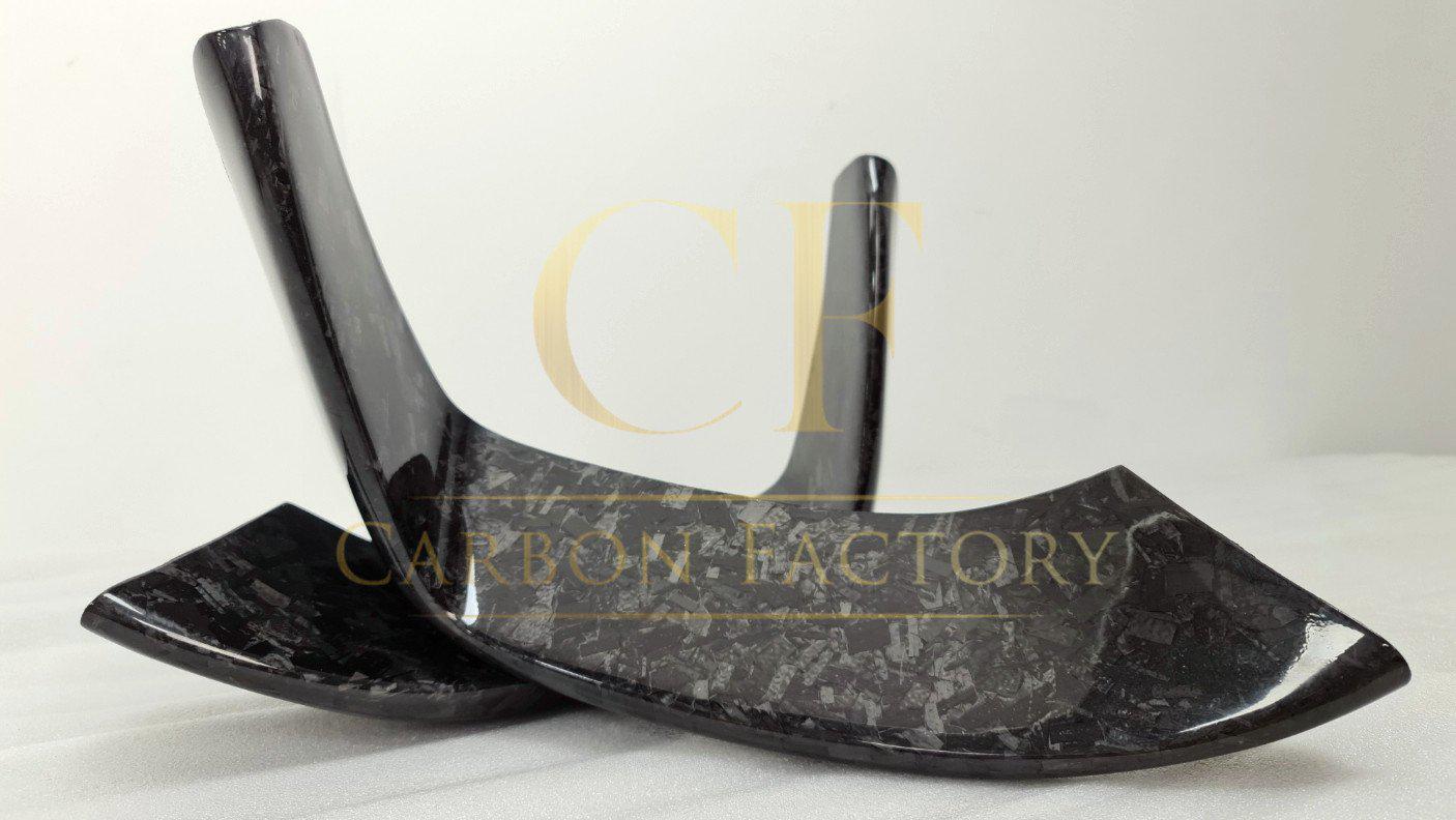 MP Style Forged Carbon Fibre Front Splitter Covers for BMW F80 M3 F82 F83 M4 14-20-Carbon Factory