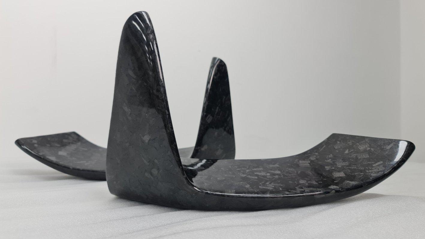 MP Style Forged Carbon Fibre Front Splitter Covers for BMW F80 M3 F82 F83 M4 14-20-Carbon Factory