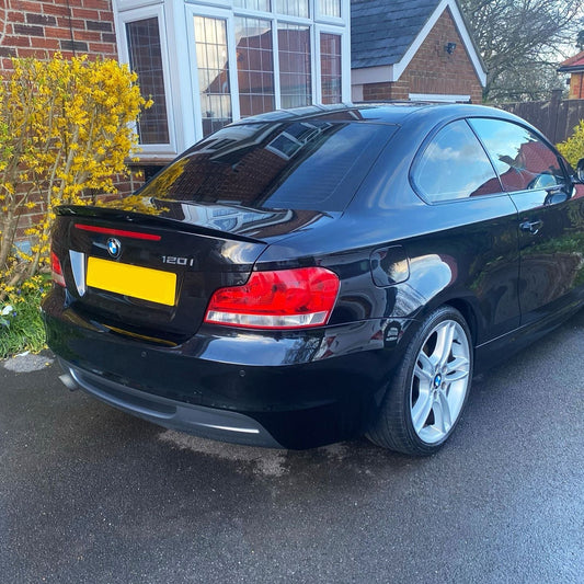 MP Style Gloss Black Boot Spoiler for BMW 1 Series E82 2007-2013-Carbon Factory
