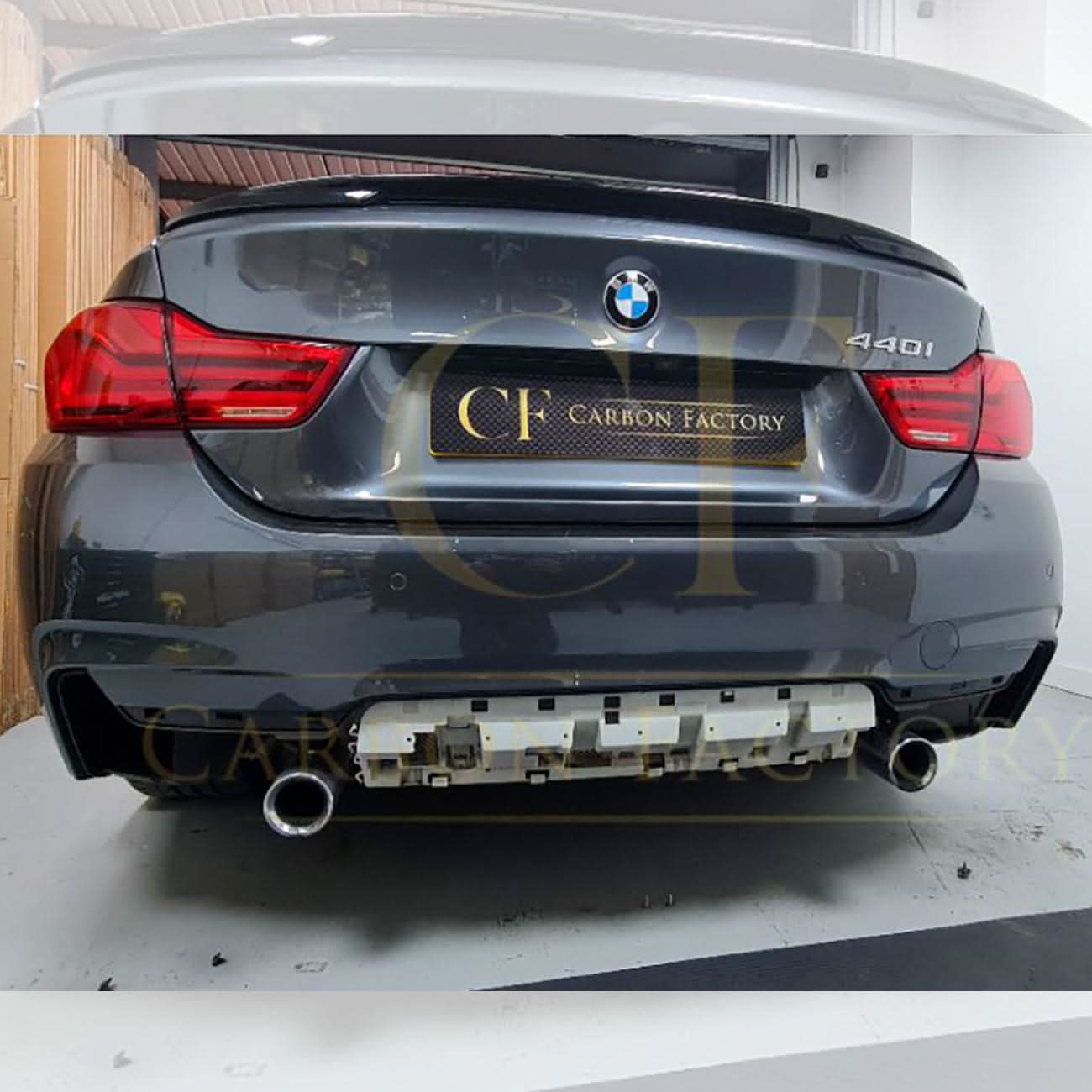 MP Style Gloss Black Boot Spoiler for BMW 4 Series F36 Gran Coupe 14-20 - Carbon Factory